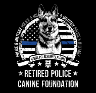 Live Like A Dawg partner Retired Police Canine Foundation